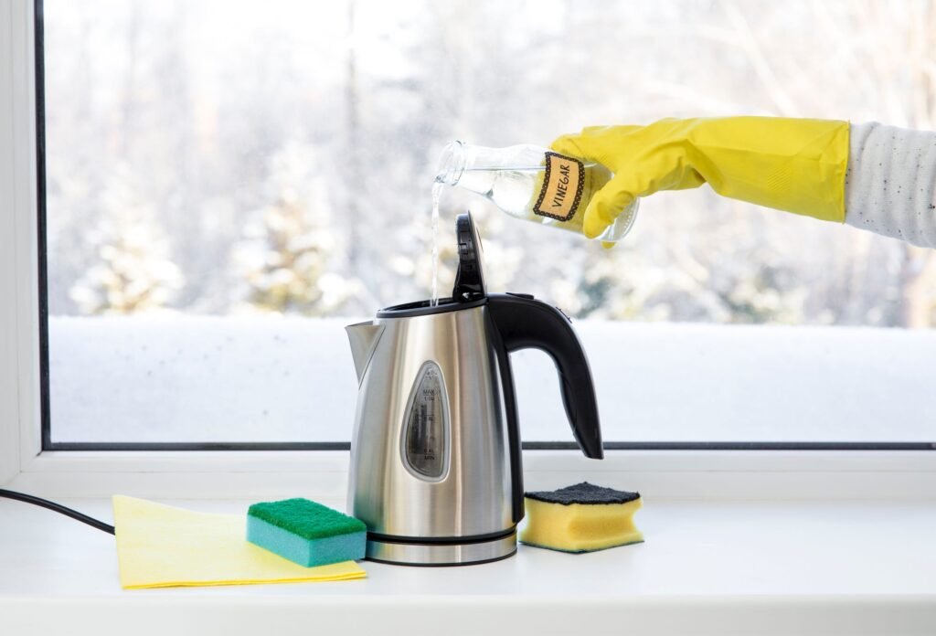 How to clean electric kettle