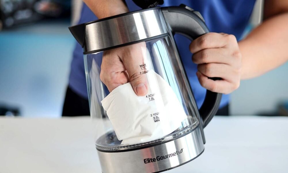 How to clean electric kettle