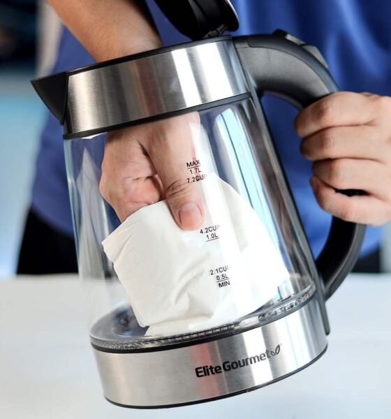 How to clean electric kettle