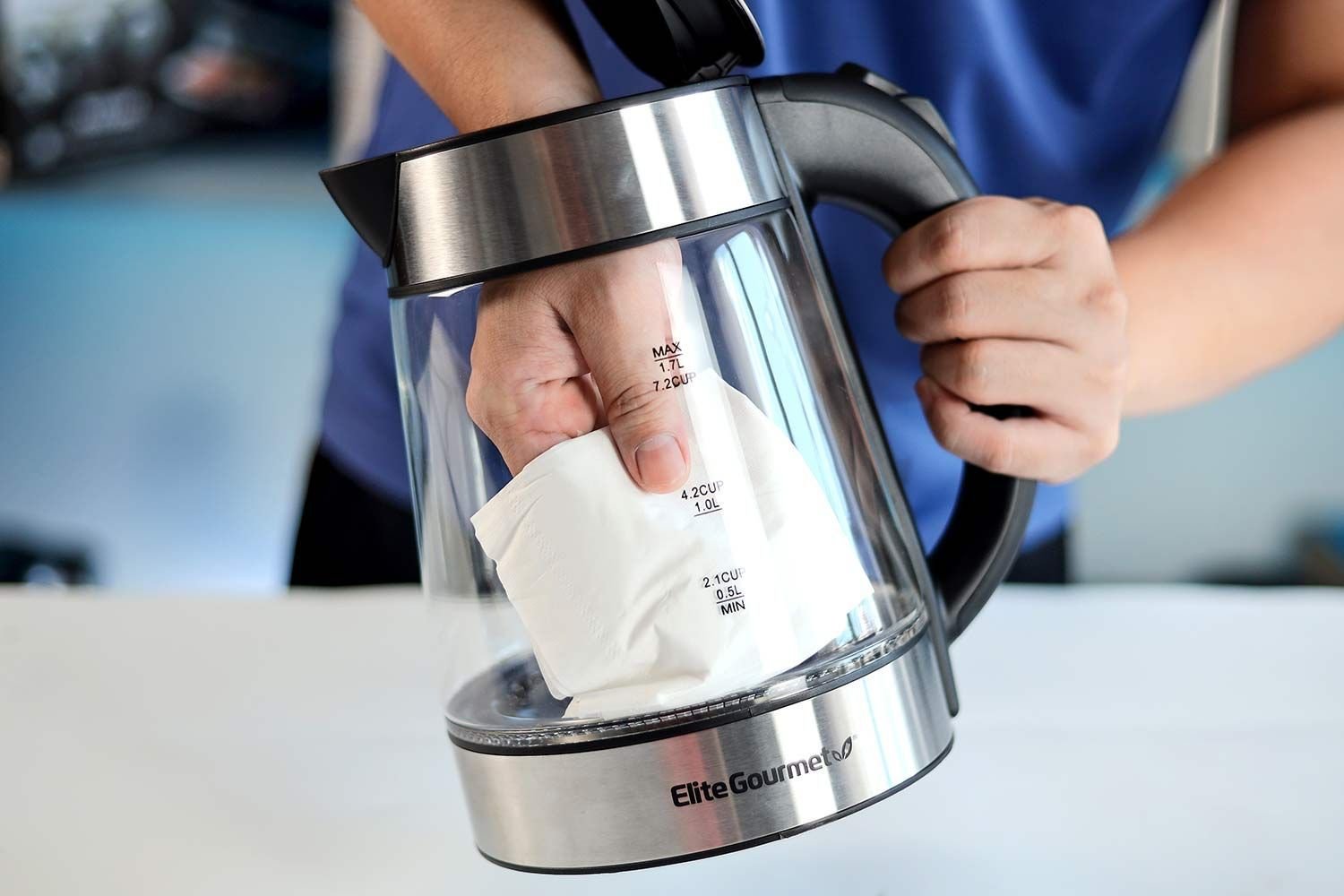 How to clean electric kettle