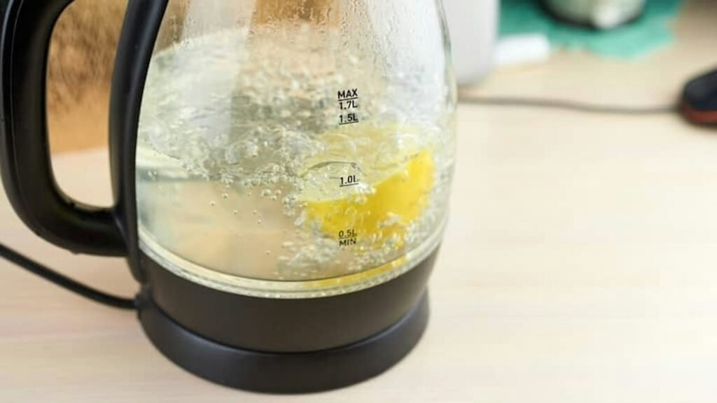 How to clean electric kettle